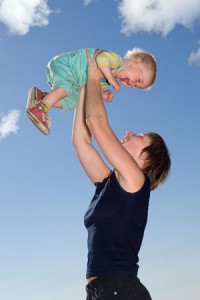 Mothers may have an increased risk of back pain from carrying children